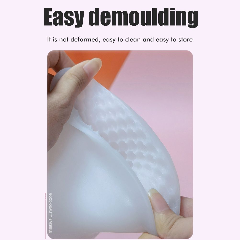 Bubble Candle Mould Silicone Mold Round Shape Candle Moulds 3D Bubble Silicone Candle Mould Column Plaster Candle Mould - Image 3