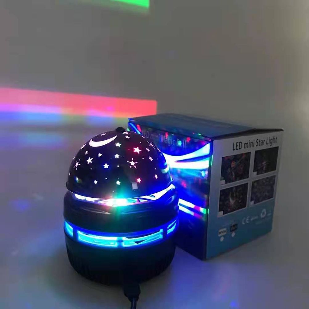 Star Night Light Projector for Kids 360 Degree Rotation LED Projection Lamp USB Colorful Gypsophila Lights - Image 5
