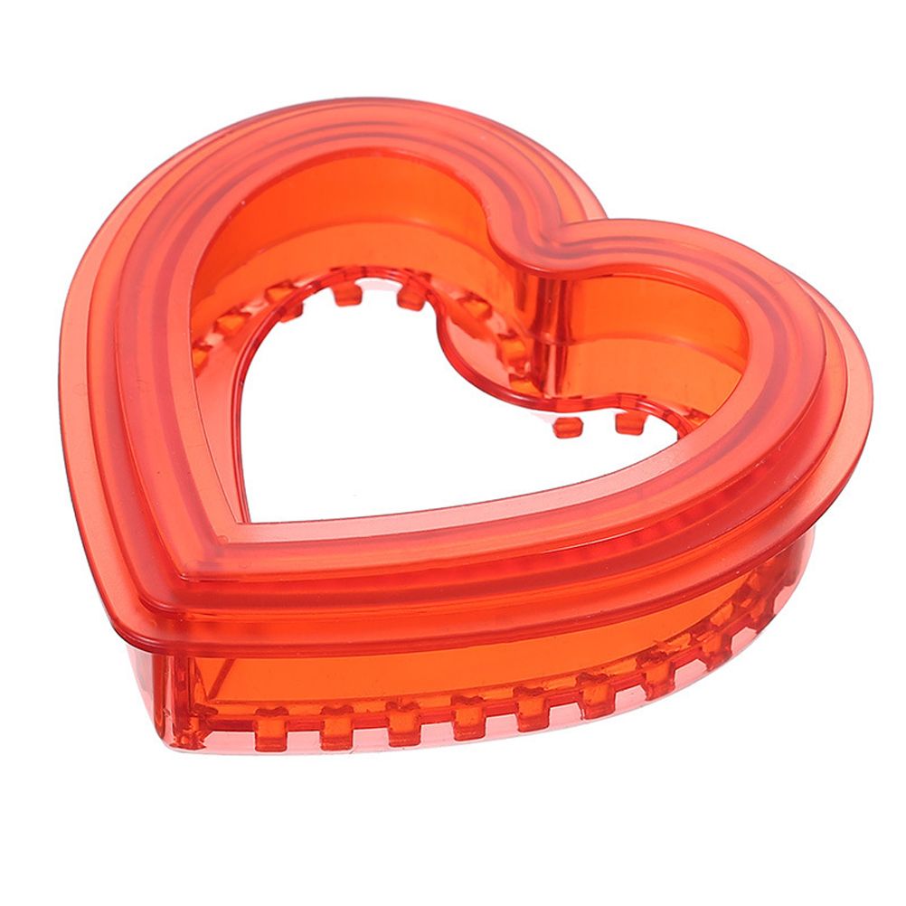 Heart Shape Sandwich Cutter Sealer Bread Decruster Pancake Maker DIY Cutters Bento Box Sandwich Decruster Press Mold for Kids - Image 1