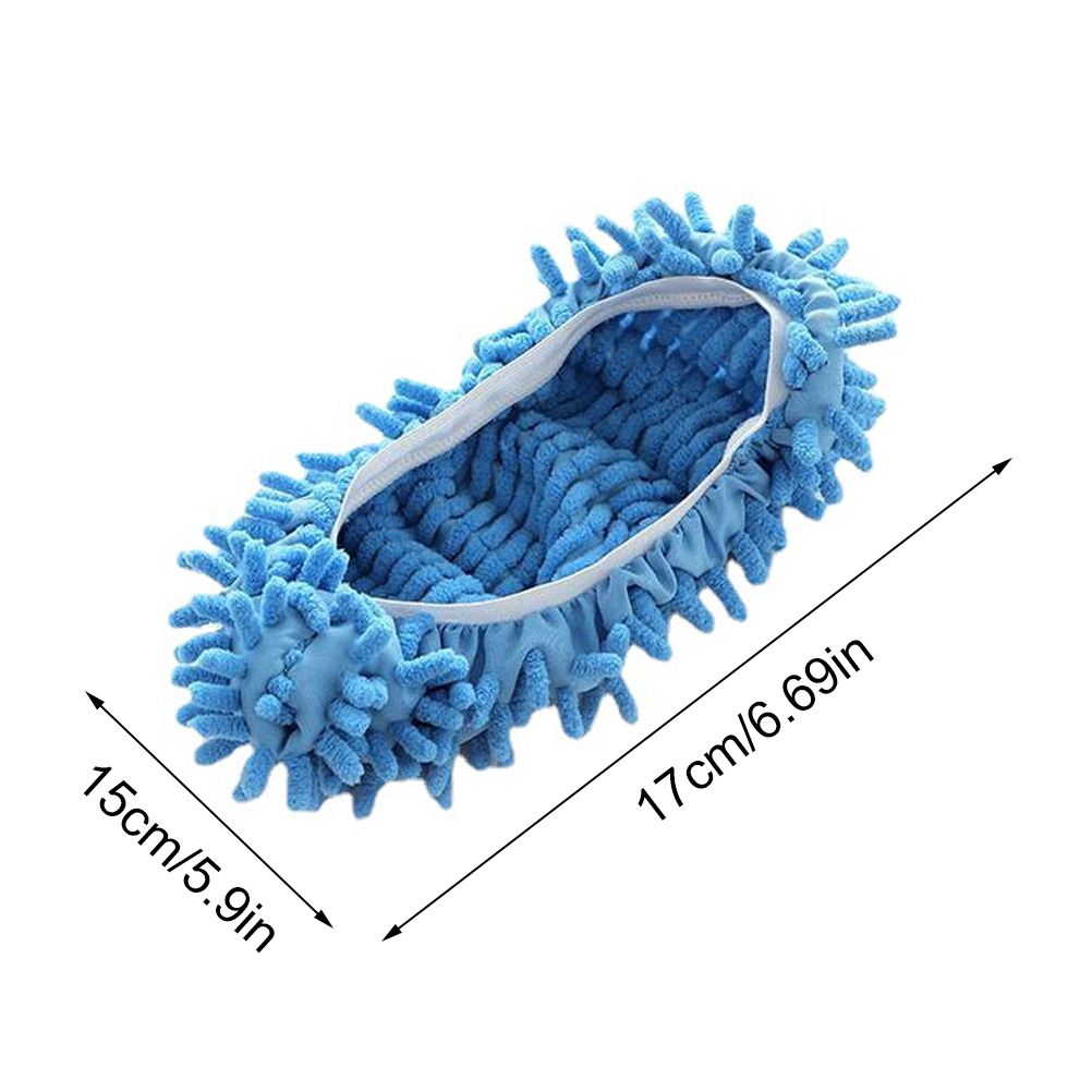 10Pcs Mop Slippers for Floor Cleaning Removable Mop Head Shoes Cover Microfiber Mops Shoes Dust Hair Cleaner Sweeping - Image 4