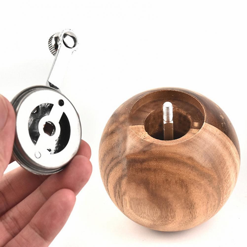 Kitchen Grinder for Salt Pepper Spices Mill with Handle Pepper Spice Seasoning Wooden Mill Grinder Kitchen Tool - Image 5