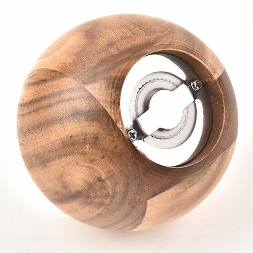 Kitchen Grinder for Salt Pepper Spices Mill with Handle Pepper Spice Seasoning Wooden Mill Grinder Kitchen Tool - Image 7