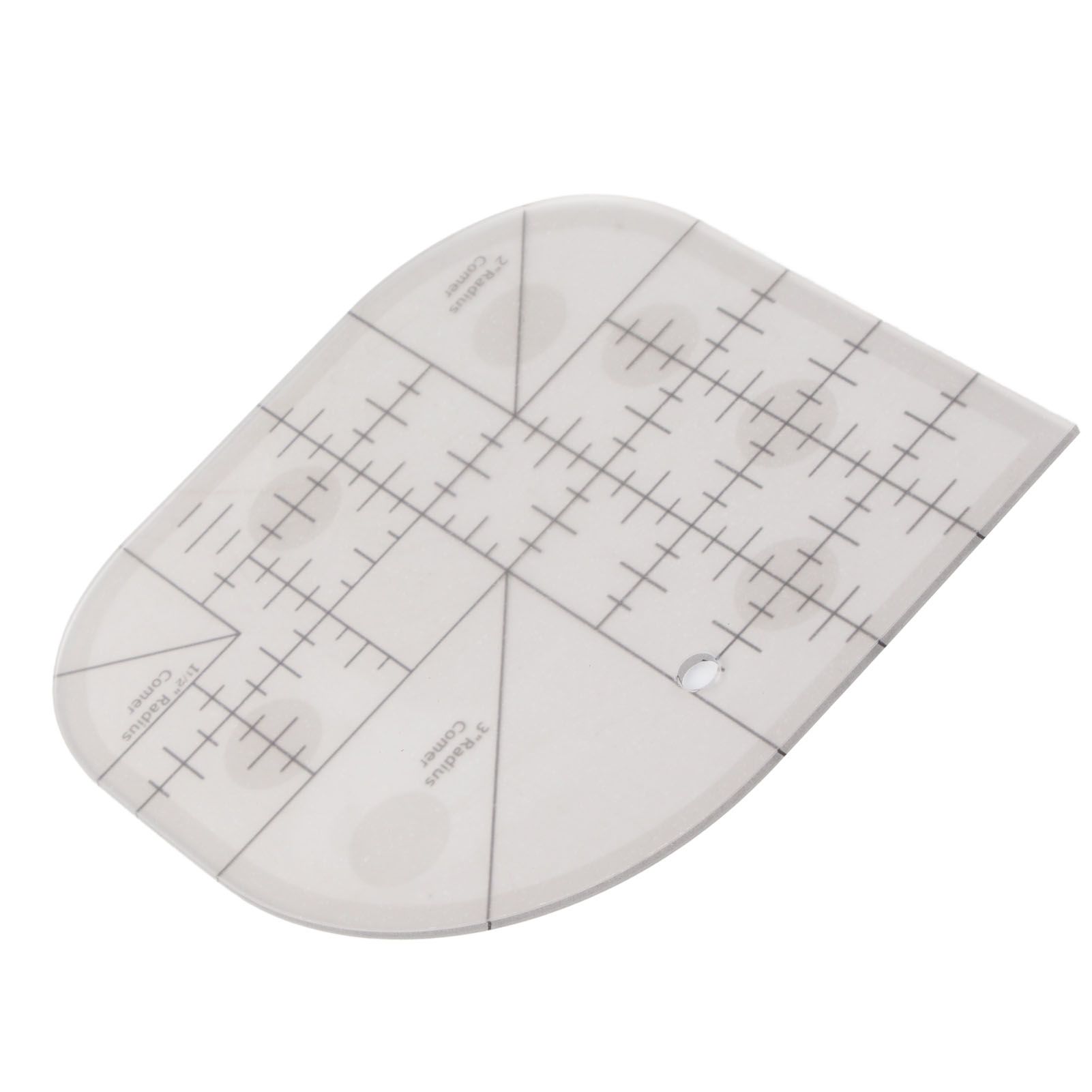 Acrylic Sewing Curved Corner Cutter Ruler Sewing Patchwork Ruler Sewing Template Patchwork Tool DIY Sewing Supplies - Image 4