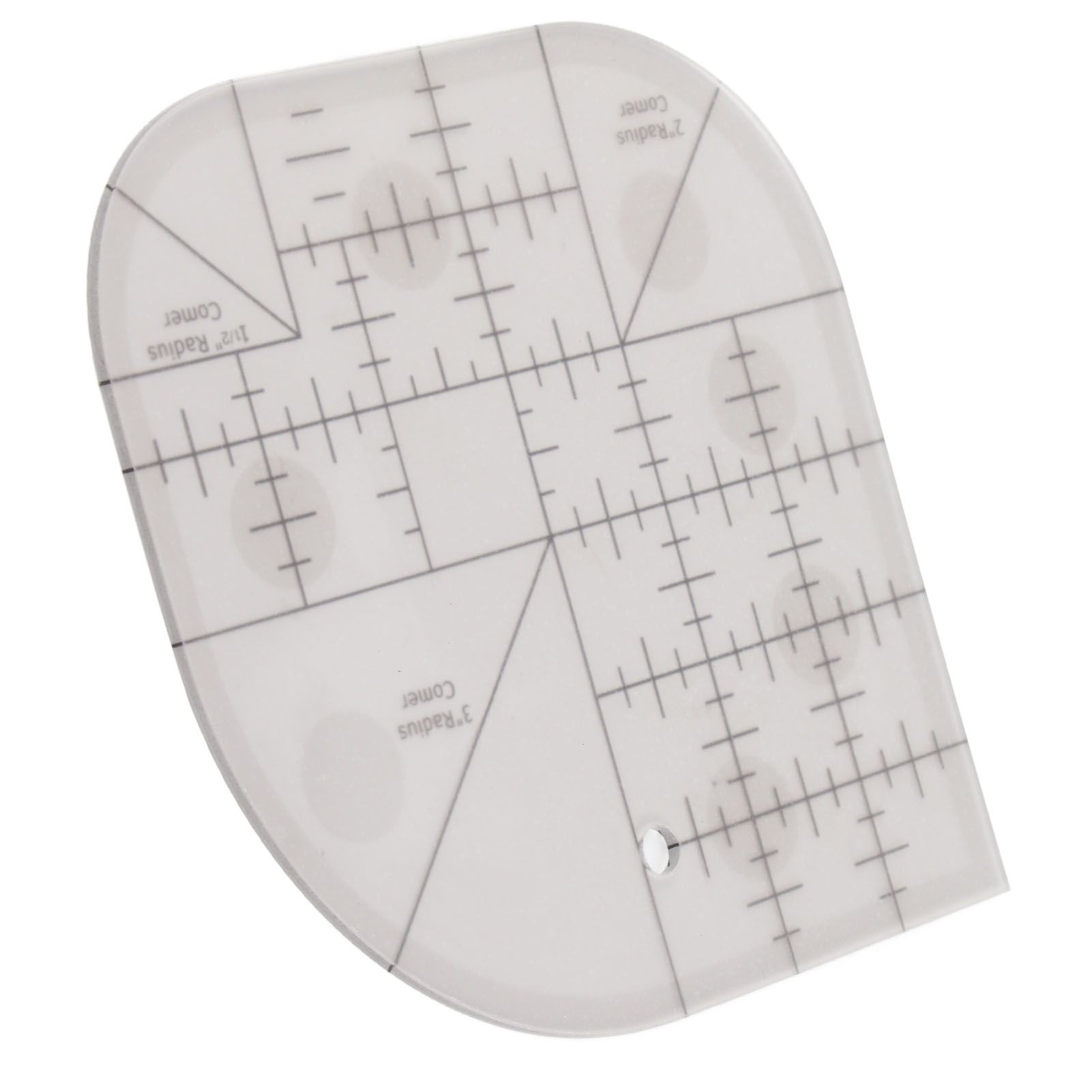 Acrylic Sewing Curved Corner Cutter Ruler Sewing Patchwork Ruler Sewing Template Patchwork Tool DIY Sewing Supplies - Image 5