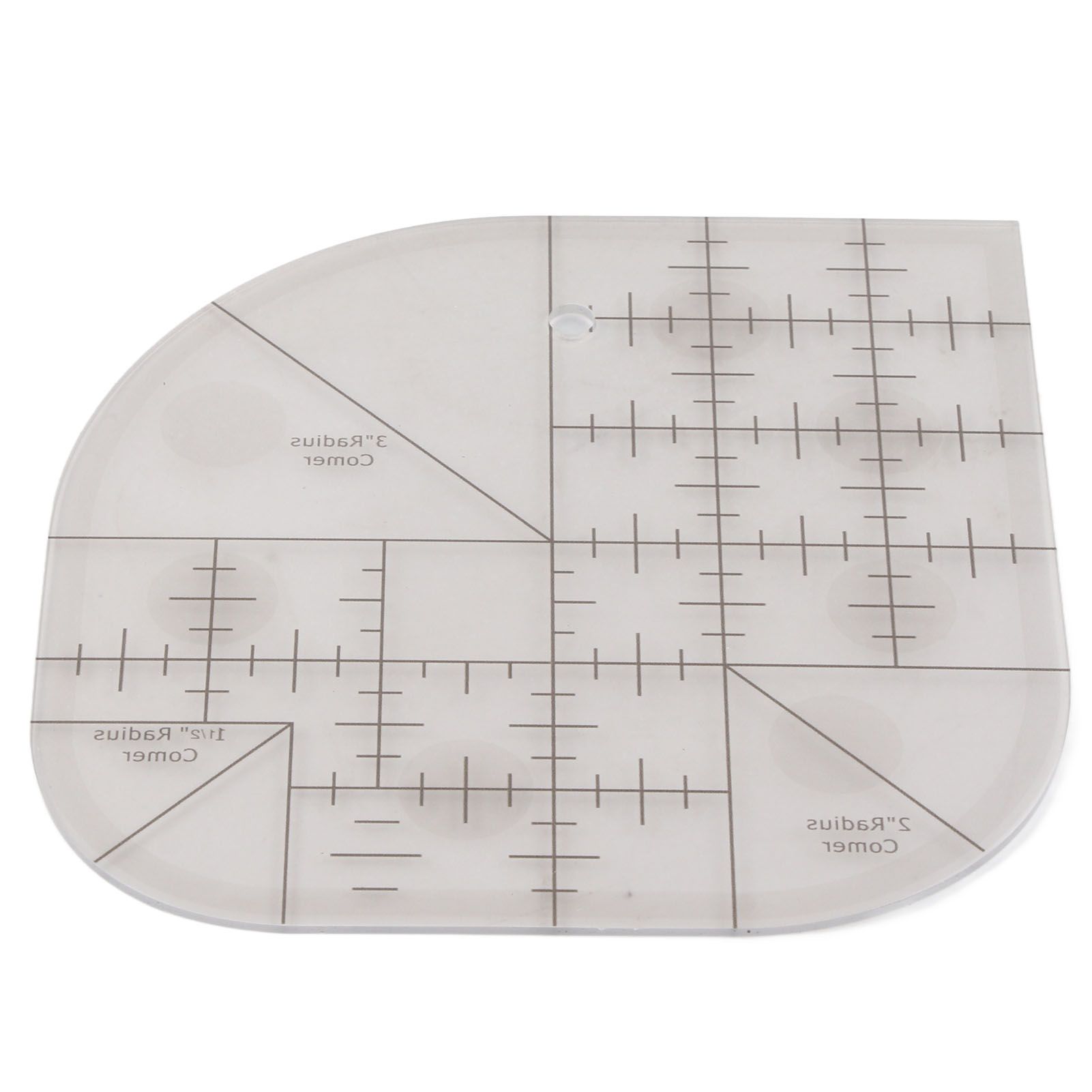 Acrylic Sewing Curved Corner Cutter Ruler Sewing Patchwork Ruler Sewing Template Patchwork Tool DIY Sewing Supplies - Image 8