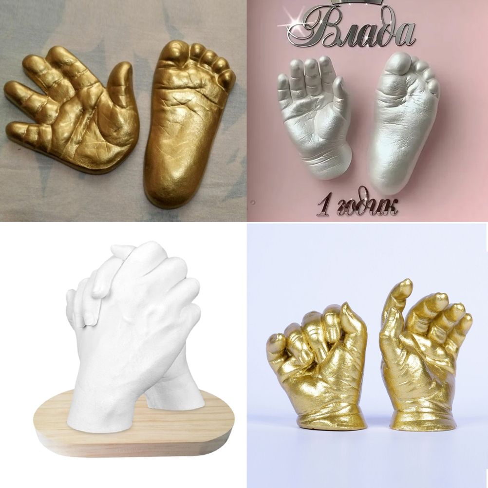 3D Hand Casting Kit Couples DIY Hand Molding Kit for Adults Keepsake Hand Mold Kit for Valentine s Day Wedding Anniversary Gifts - Image 4