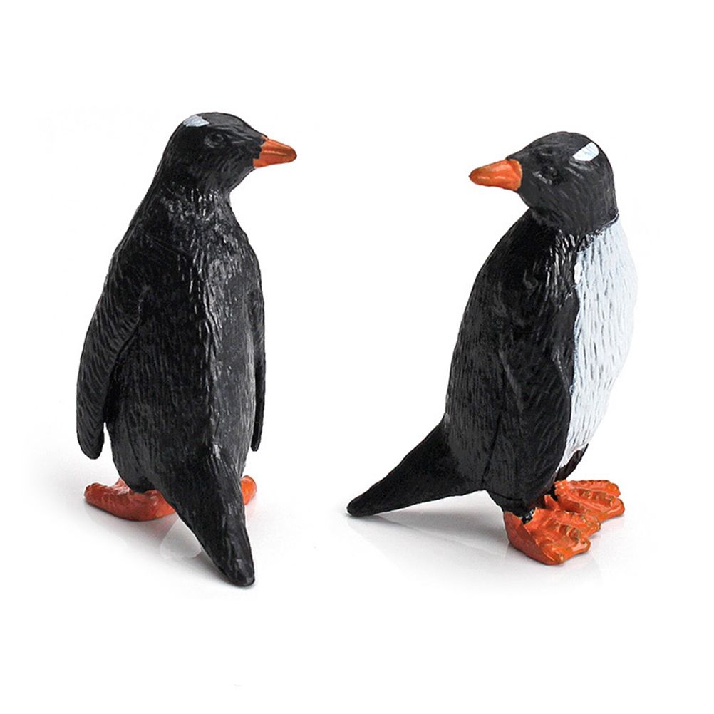 11PCS PVC Penguin Figurines Cute Simulation Ocean Animal Penguin Figure Model Toys Children s Cognitive Animal Ornaments - Image 8
