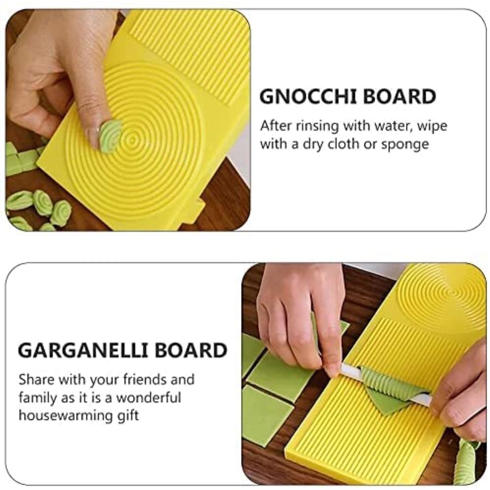 Plastic Gnocchi Boards Tool for Making Macaroni Pasta and Gnocchi Maker Cutter Rolling Pin Manual Kitchen Tool - Image 6