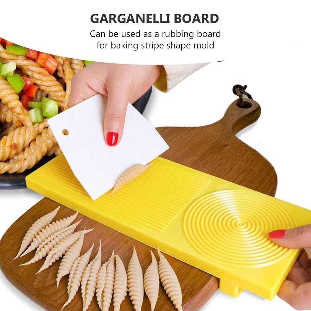 Plastic Gnocchi Boards Tool for Making Macaroni Pasta and Gnocchi Maker Cutter Rolling Pin Manual Kitchen Tool - Image 7