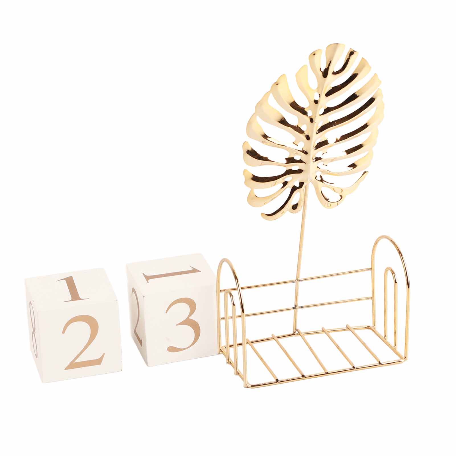 Manual Flip Calendar Wooden Perpetual Calendar Home Desktop Crafts Decoration for Office Study Coffee Shop - Image 4