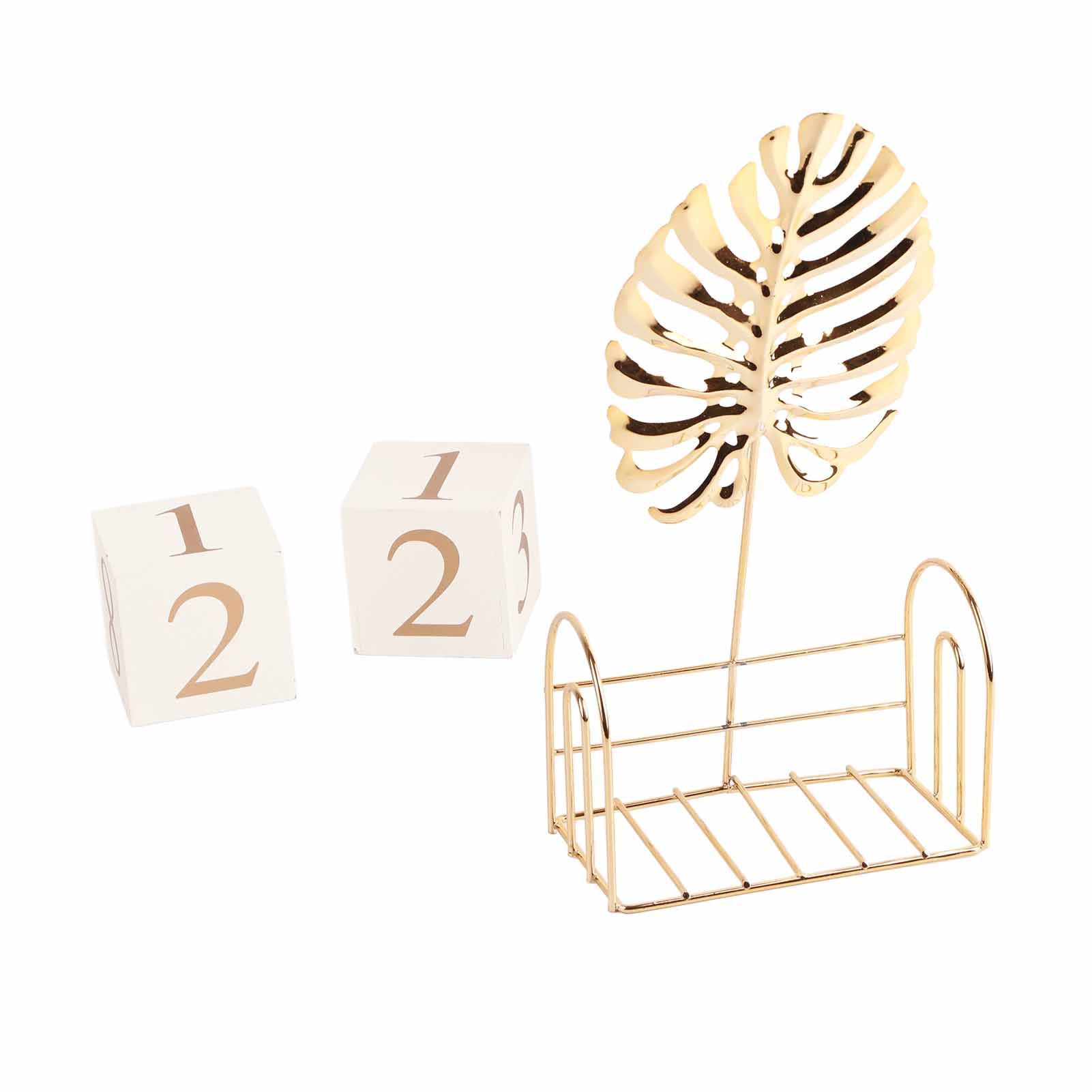 Manual Flip Calendar Wooden Perpetual Calendar Home Desktop Crafts Decoration for Office Study Coffee Shop - Image 5