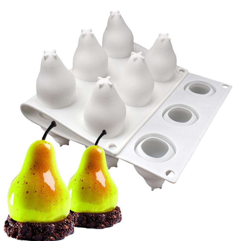 15 Cavities Pear Shape Silicone Mold for Mousse Cake French Dessert 3D Silicone Mold Cake Decorating Mold Non Stick - Image 4