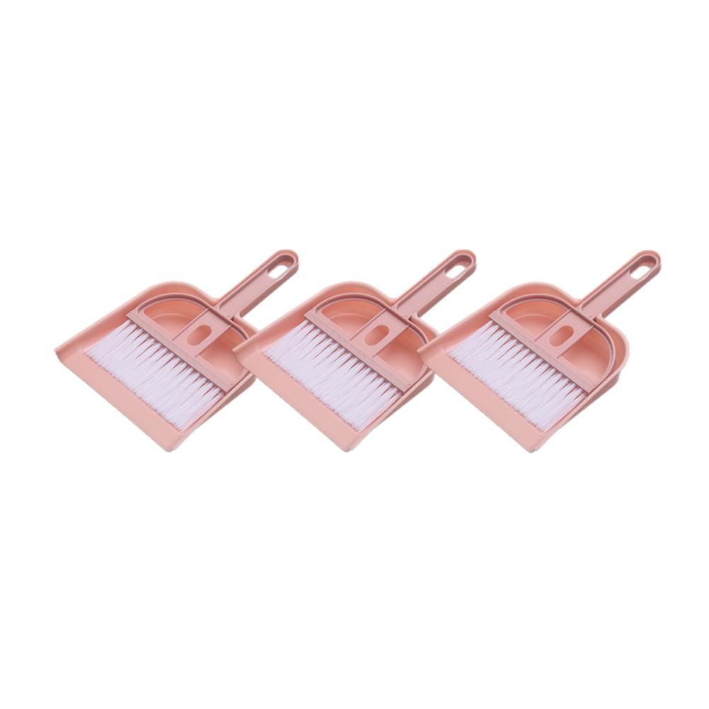 Mini Cleaning Brush Small Broom Dustpans Set Desktop Sweeper Desktop Cleaning Tool for Computer Desks Shelves and Wardrobes - Image 1