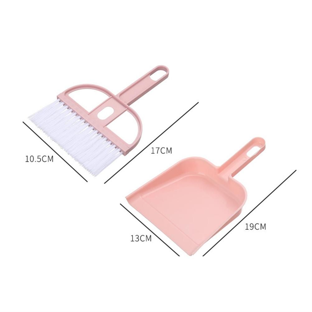 Mini Cleaning Brush Small Broom Dustpans Set Desktop Sweeper Desktop Cleaning Tool for Computer Desks Shelves and Wardrobes - Image 4