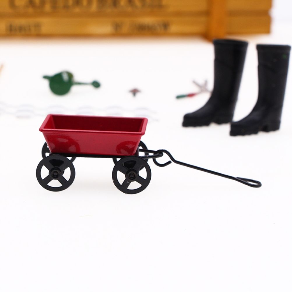 9pcs Miniature Dollhouse Set 1:12 Mini Garden Tools for Dollhouse Garden Miniature Decoration - Image 4