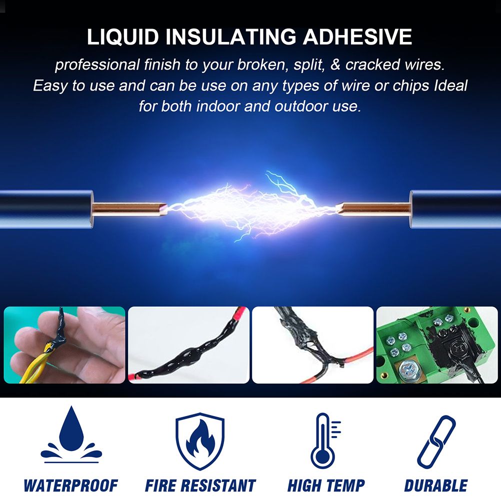 30ml Waterproof Liquid Insulating Glue High Temperature Electronic Sealant Adhesive Super Glue for Sensors Heaters and Circuit Boards - Image 3