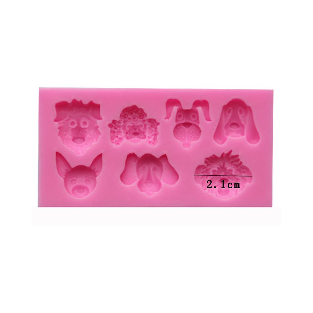Chocolate Molds Cartoon Dog Candy Molds Cake Mold Silicone Baking Mold Fondant Mold for Home Kitchen DIY Baking Tools - Image 2