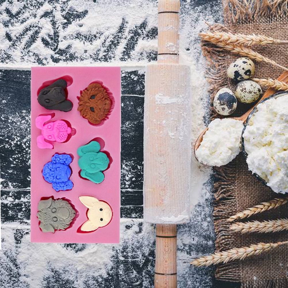Chocolate Molds Cartoon Dog Candy Molds Cake Mold Silicone Baking Mold Fondant Mold for Home Kitchen DIY Baking Tools - Image 6