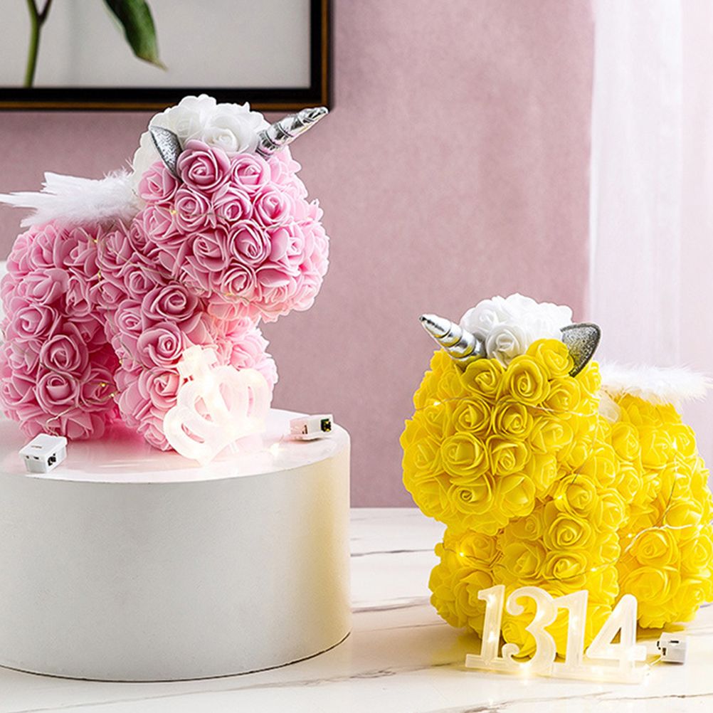 Valentine's Day Gift Rose, LED PE Flower, Christmas Decorations - Image 3