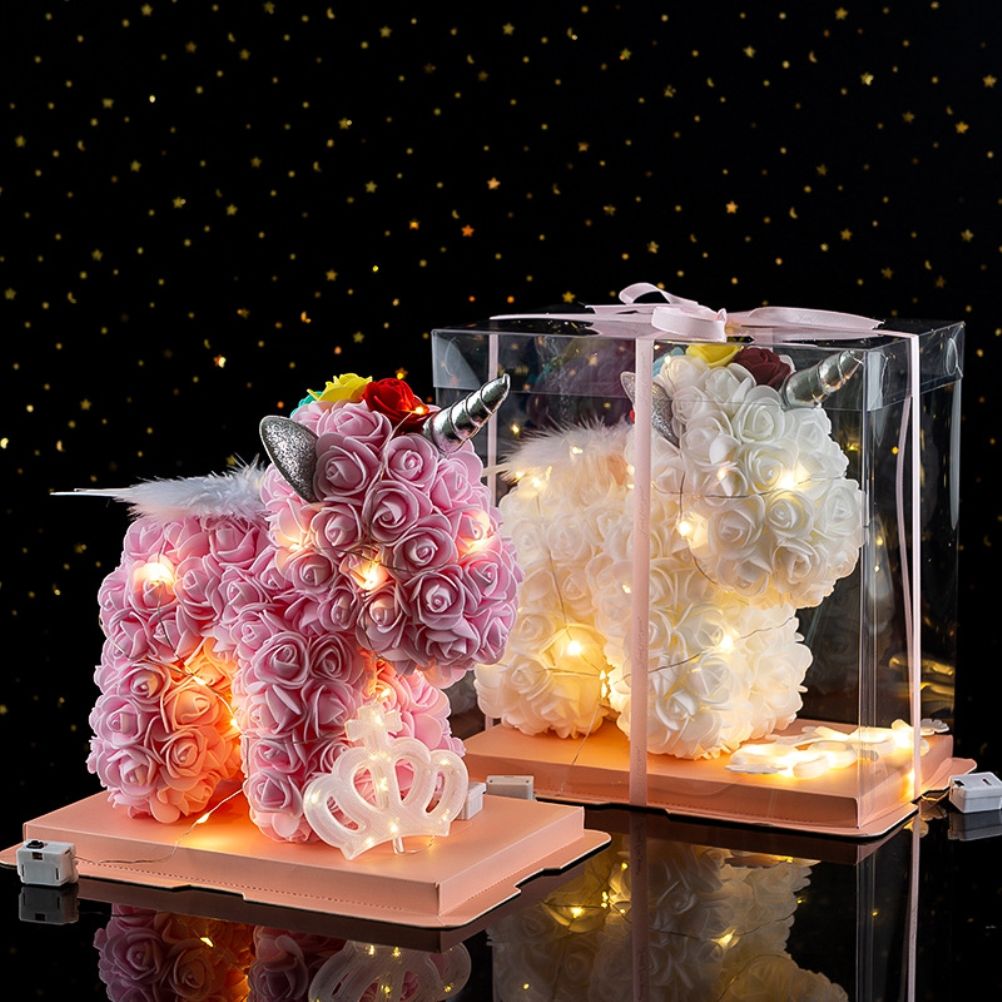 Valentine's Day Gift Rose, LED PE Flower, Christmas Decorations - Image 4