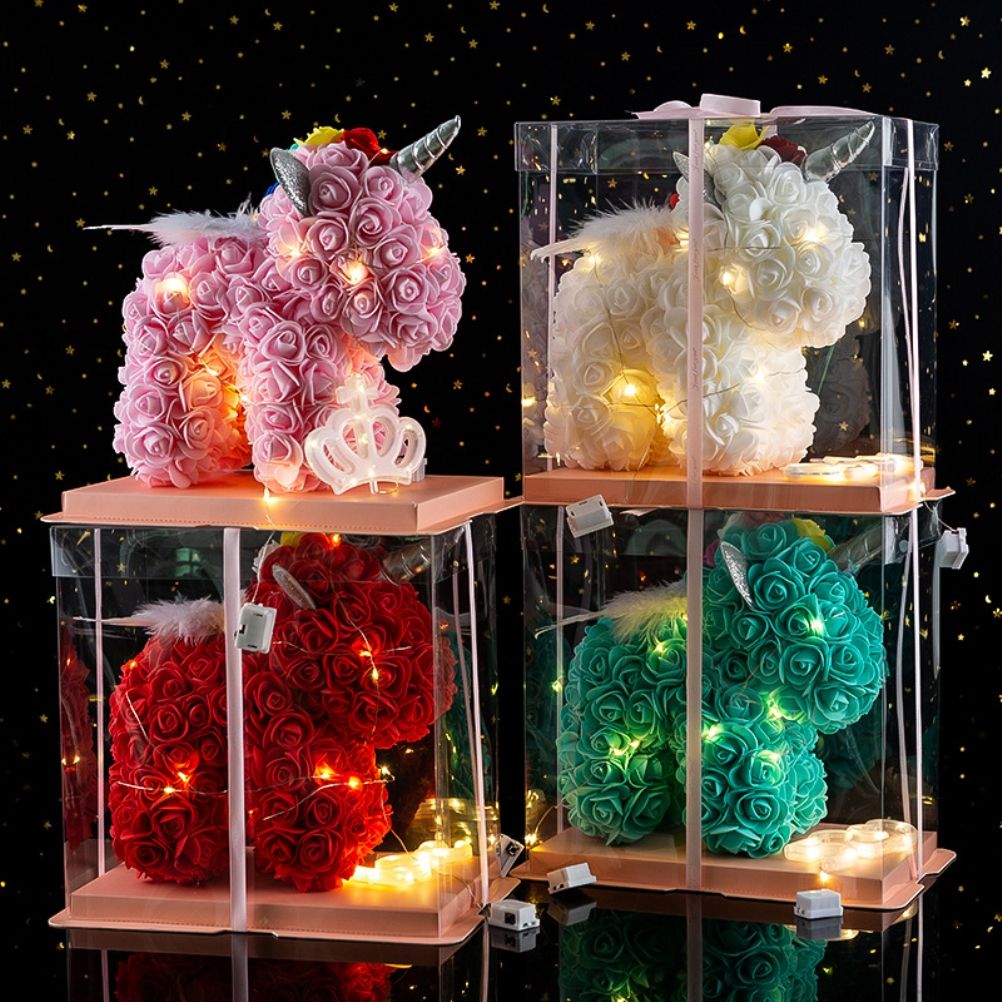 Valentine's Day Gift Rose, LED PE Flower, Christmas Decorations - Image 5