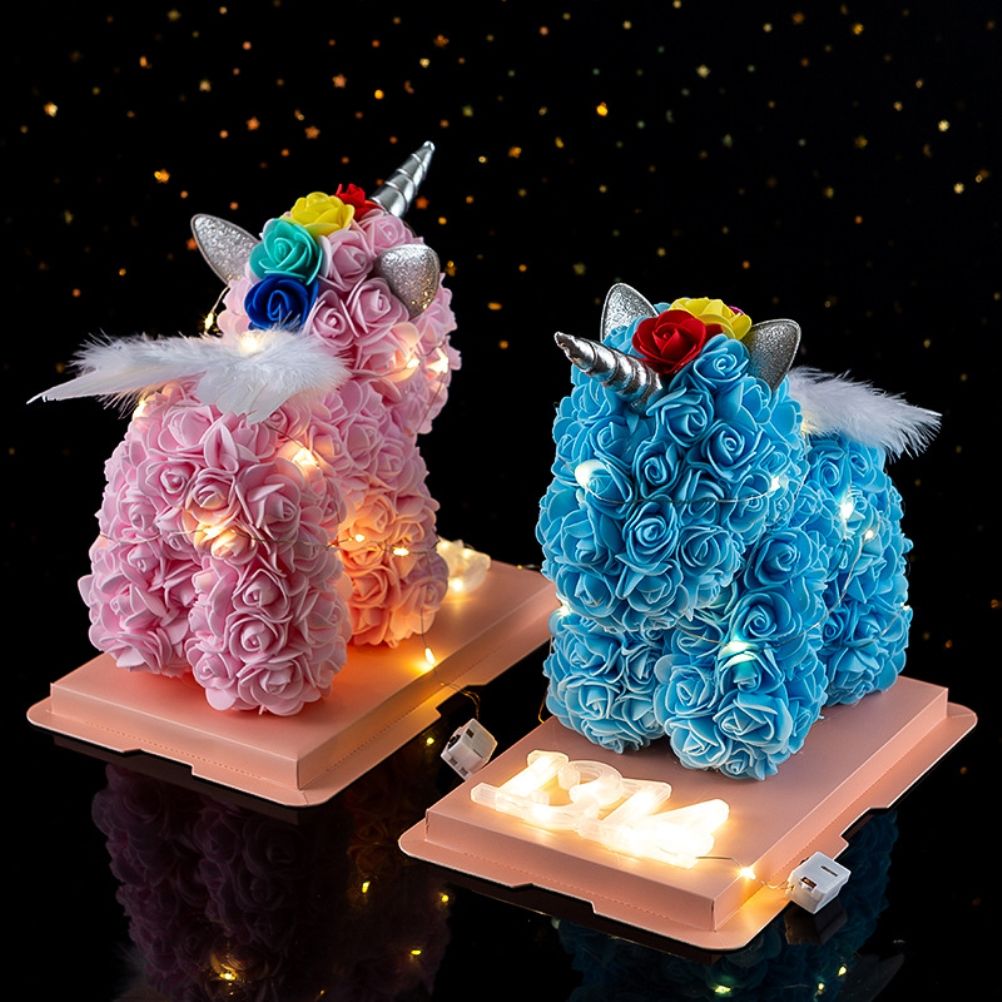 Valentine's Day Gift Rose, LED PE Flower, Christmas Decorations - Image 7