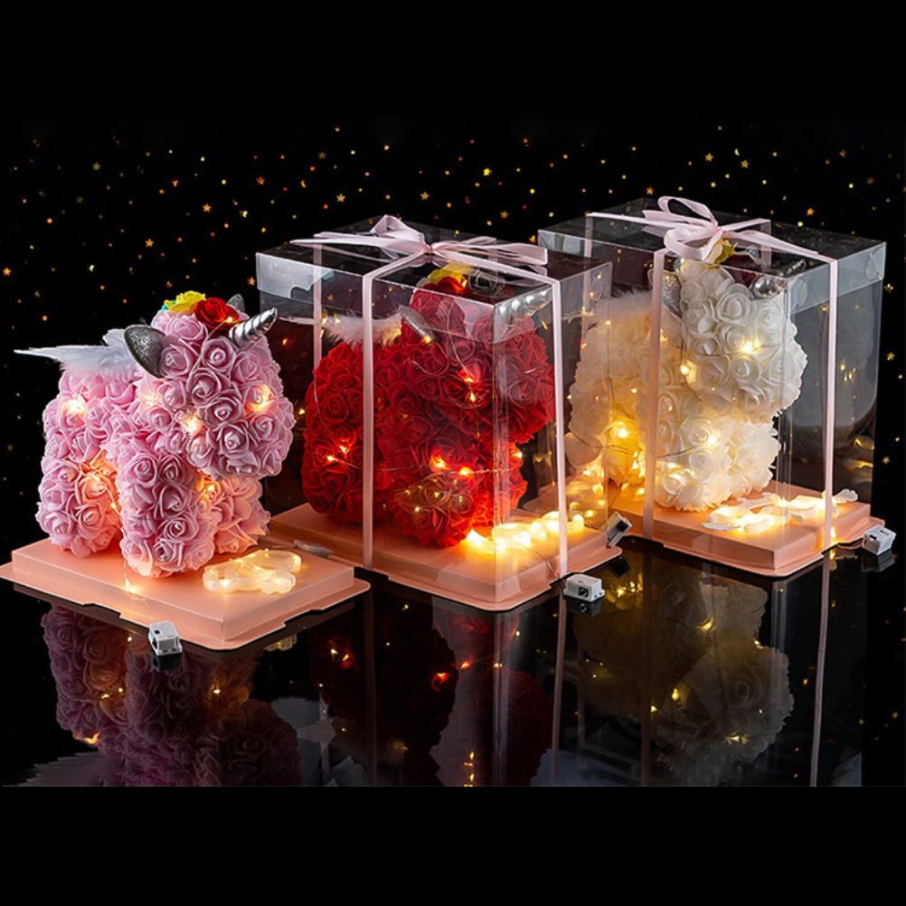 Valentine's Day Gift Rose, LED PE Flower, Christmas Decorations - Image 8