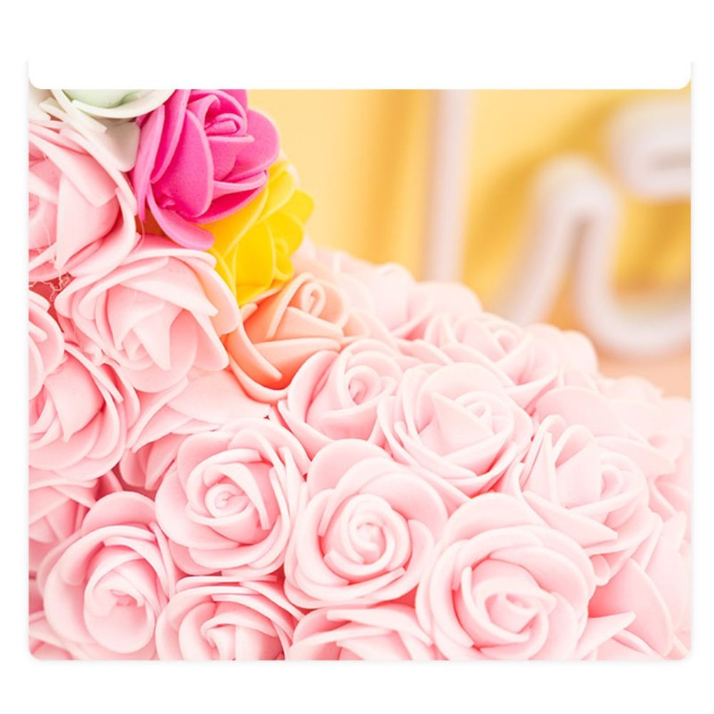 Valentine's Day Gift Rose PE Flower Gift for Girlfriend Home Christmas Decorations - Image 3