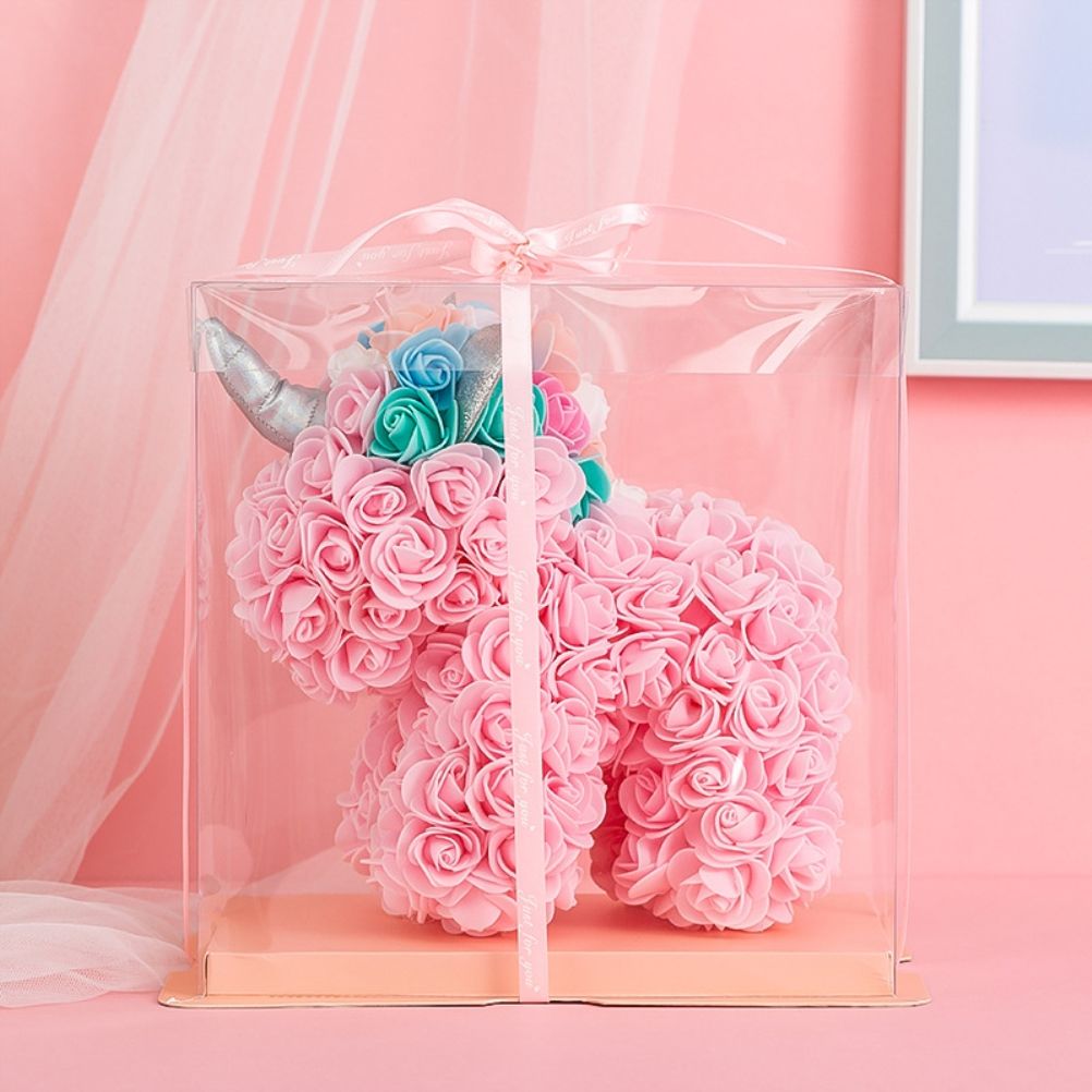 Valentine's Day Gift Rose PE Flower Gift for Girlfriend Home Christmas Decorations - Image 6