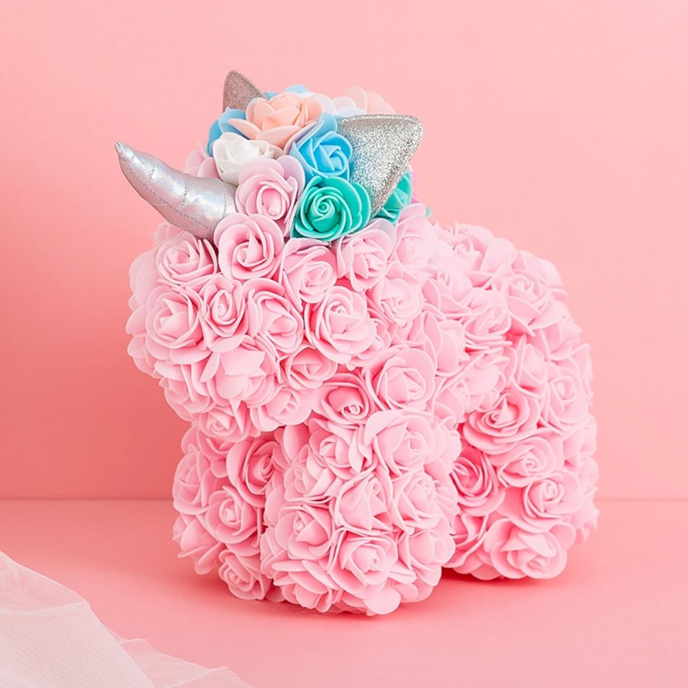 Valentine's Day Gift Rose PE Flower Gift for Girlfriend Home Christmas Decorations - Image 7