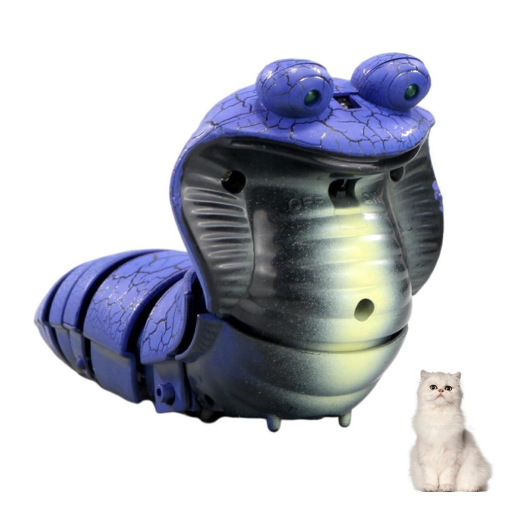 Realistic Remote Control Snake Toy Tricky Creepy Prank Scary Simulation Animal RC Snake Toy for Baby Kids - Image 1