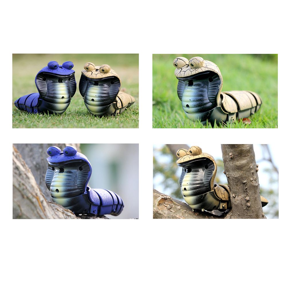 Realistic Remote Control Snake Toy Tricky Creepy Prank Scary Simulation Animal RC Snake Toy for Baby Kids - Image 4