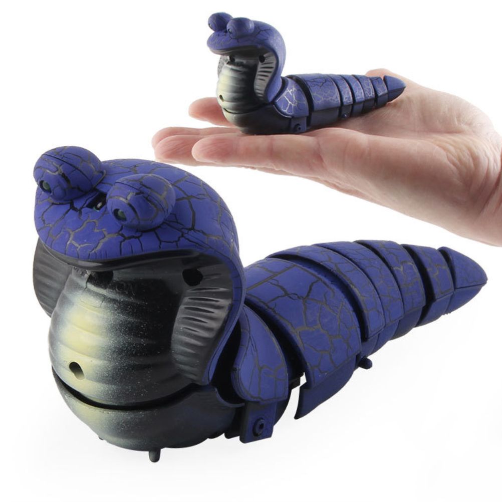 Realistic Remote Control Snake Toy Tricky Creepy Prank Scary Simulation Animal RC Snake Toy for Baby Kids - Image 5