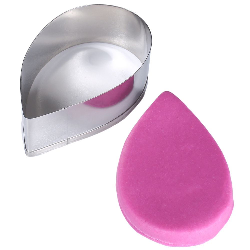 7Pcs/Set Rose Cutter Stainless Steel Water Drop Shape Fondant Flower Molds Petal Stencils Cutter Cake Decoration Tools - Image 6