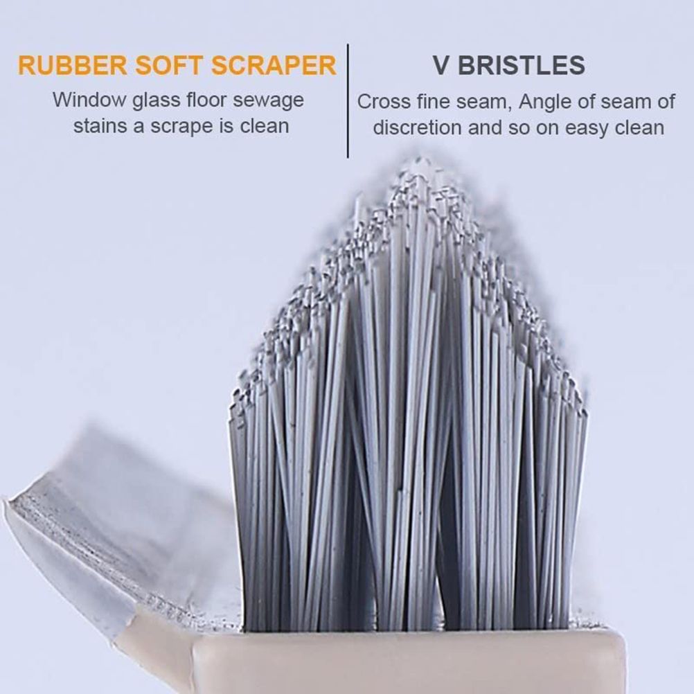 Floor Scrub Brush with Detachable Long Handle 120° Rotating Shower Floor Scrubber Household Cleaning Brush for Bathroom Kitchen - Image 4