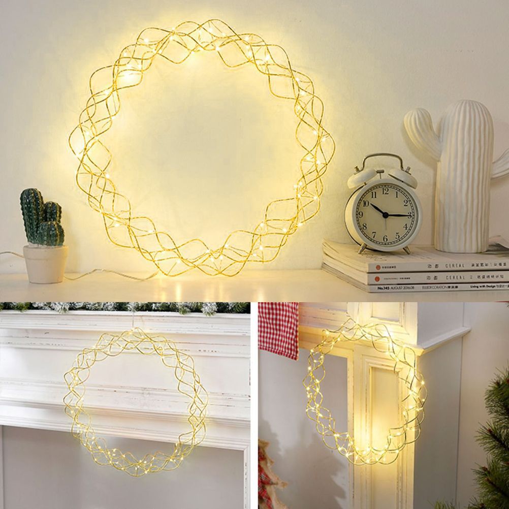 LED String Lights Round Battery Fairy Lights for Home Garden Window Wedding Party Christmas Decoration Indoor Outdoor - Image 2