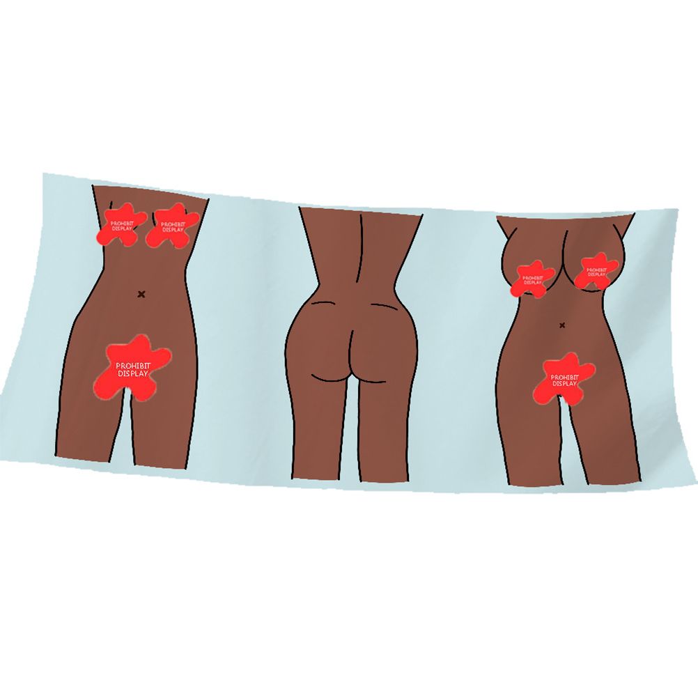 Beach Towel Absorbent Soft Microfiber Beach Towel Quick Dry Sexy Bath Towel for Bathroom Pool Camp Travel - Image 1