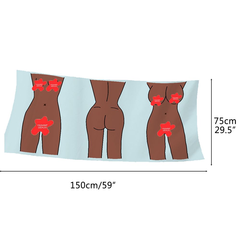 Beach Towel Absorbent Soft Microfiber Beach Towel Quick Dry Sexy Bath Towel for Bathroom Pool Camp Travel - Image 2