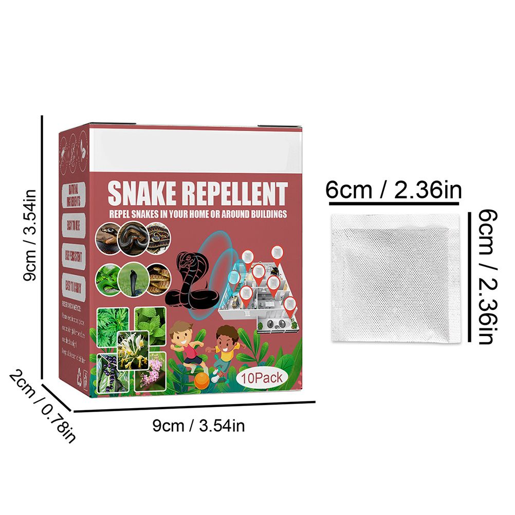 10Pcs Snake Away Repellent for Outdoor Yard Lawn Garden Camping Fishing Adventure - Image 2