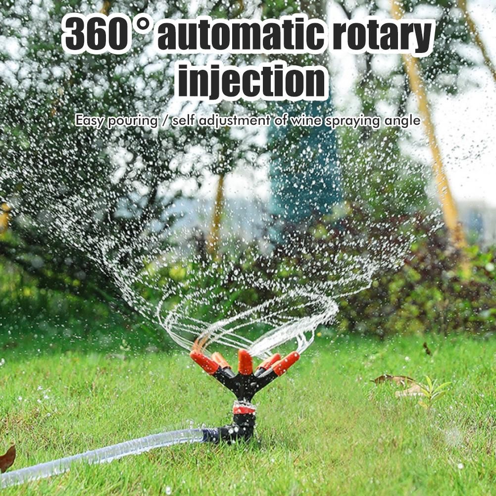 Garden Sprinkler 360°Automatic Rotating Lawn Sprinklers Water Sprinkler for Lawn Yard Garden Watering System - Image 5