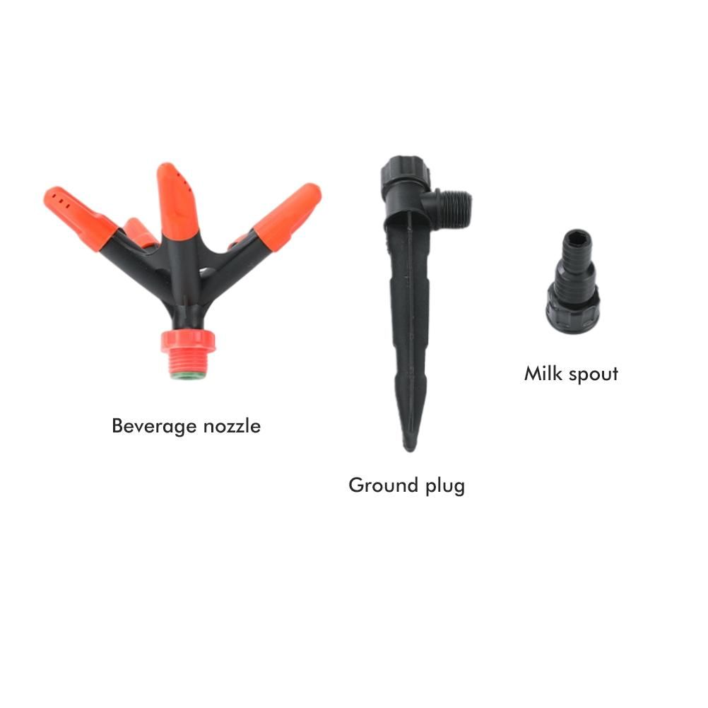 Garden Sprinkler 360°Automatic Rotating Lawn Sprinklers Water Sprinkler for Lawn Yard Garden Watering System - Image 6