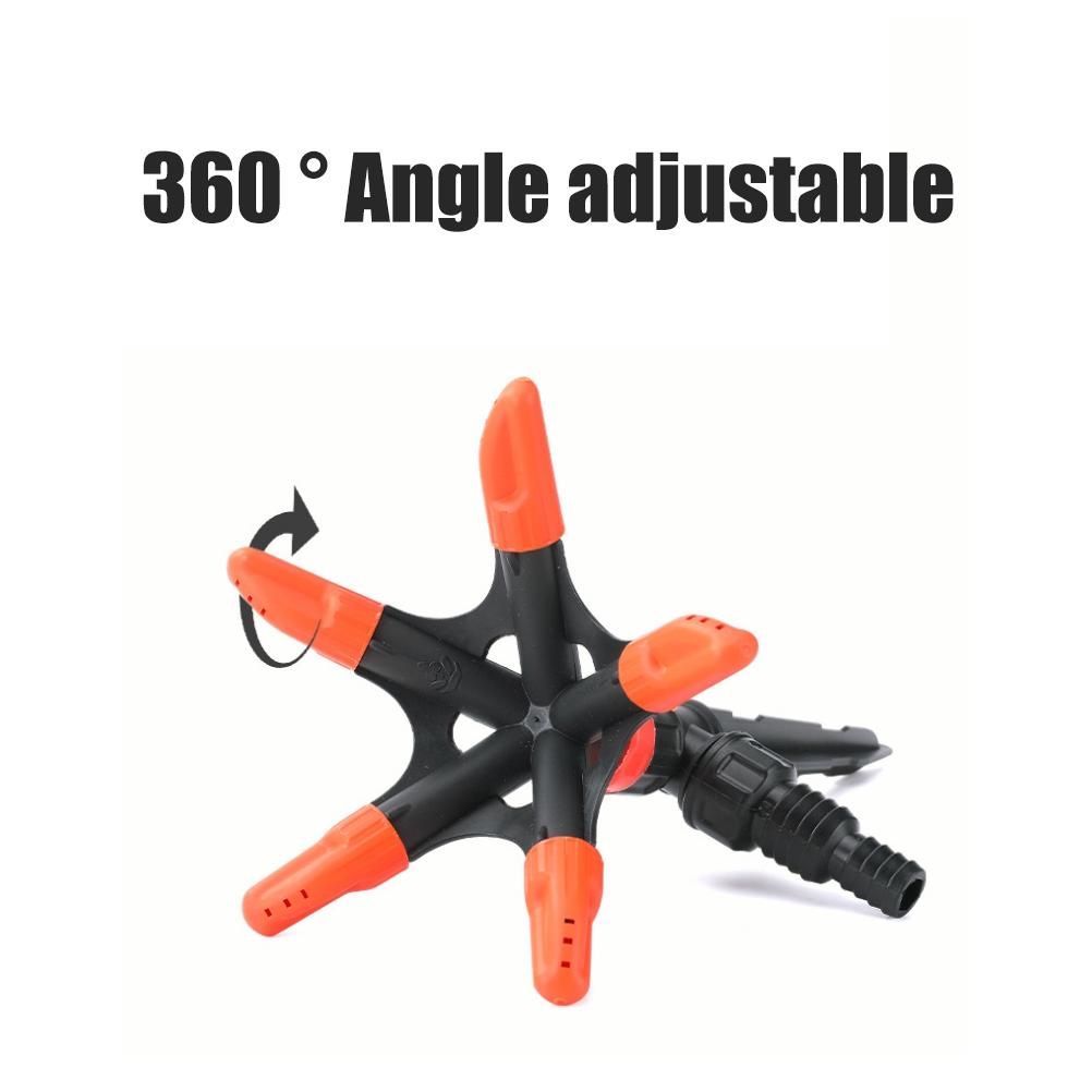 Garden Sprinkler 360°Automatic Rotating Lawn Sprinklers Water Sprinkler for Lawn Yard Garden Watering System - Image 8