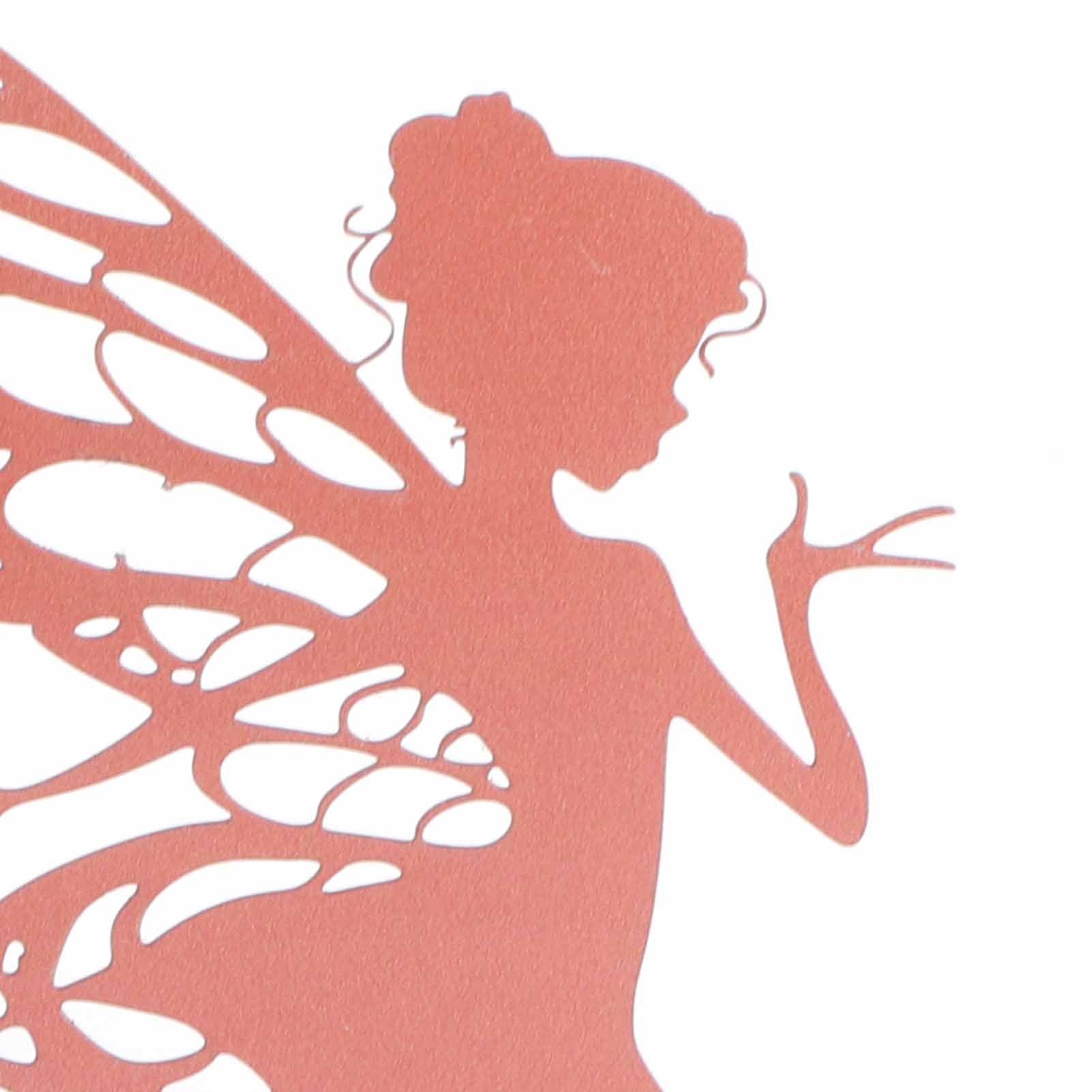 Decorative Garden Stakes Fairy Silhouette Metal Yard Stakes Arts Outdoor Garden Decor Spring Decor - Image 6