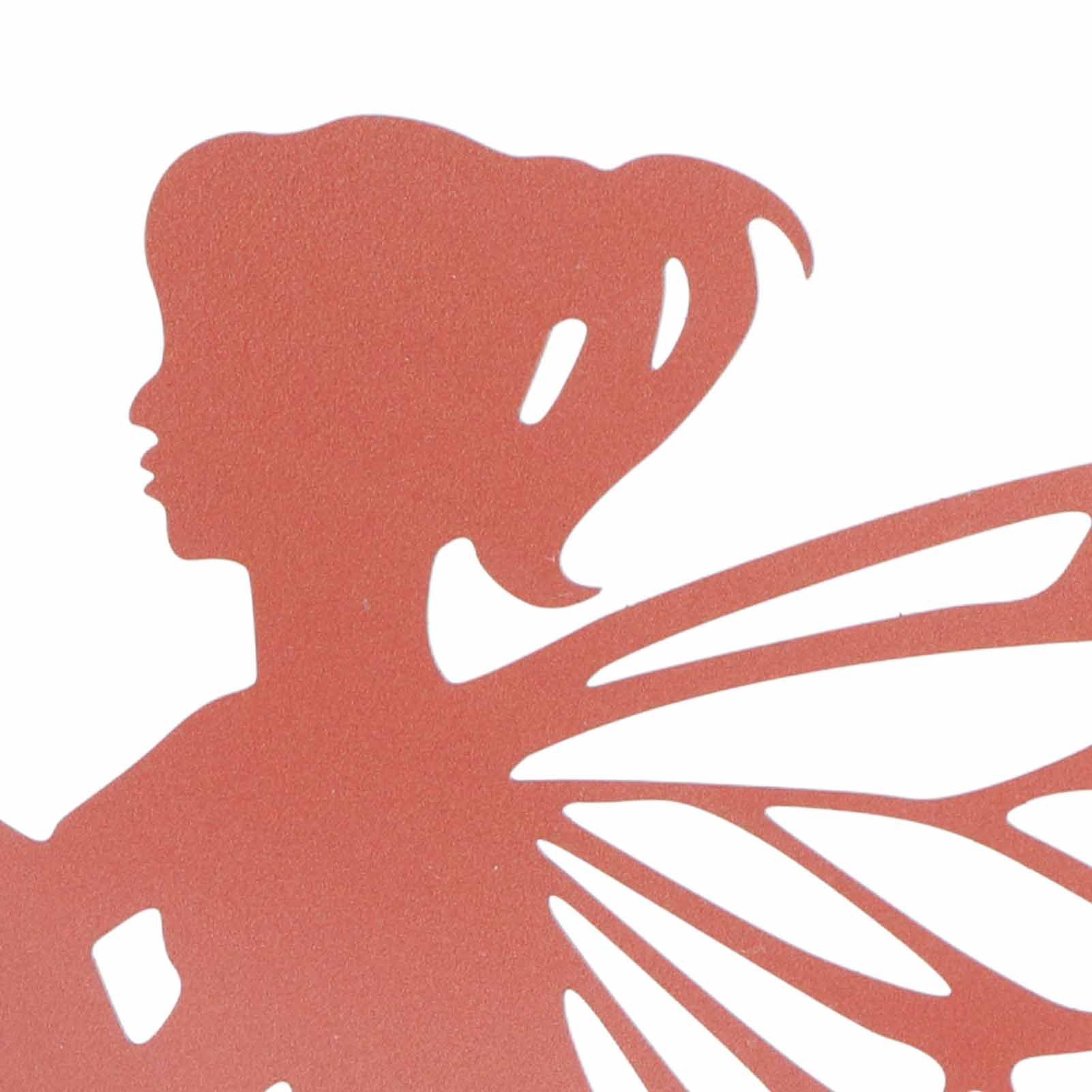 Decorative Garden Stakes Fairy Silhouette Metal Yard Stakes Arts Outdoor Garden Decor Spring Decor - Image 8