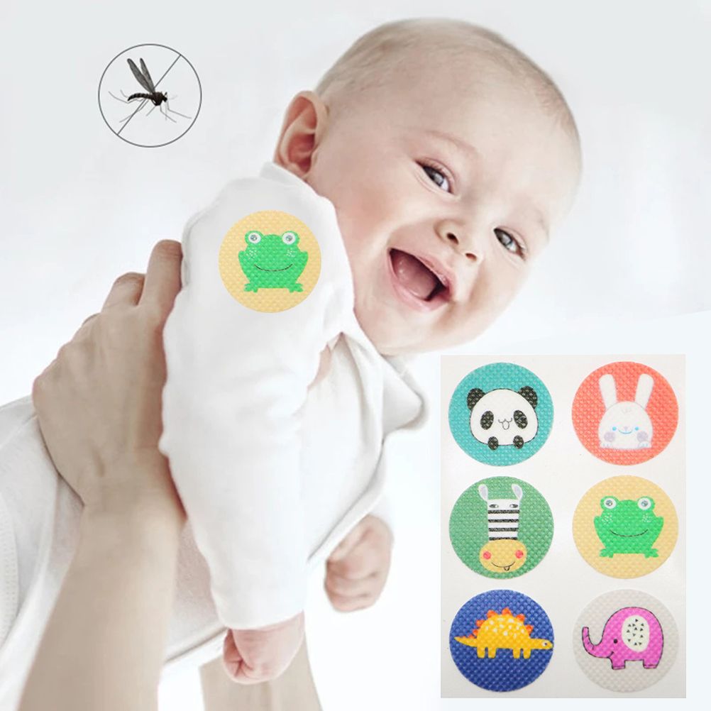12 Sheets 72Pcs Mosquito Patches Cartoon Non Woven Natural Plant Essential Oil Mosquito Stickers for Kids Adults Summer Outdoor - Image 8