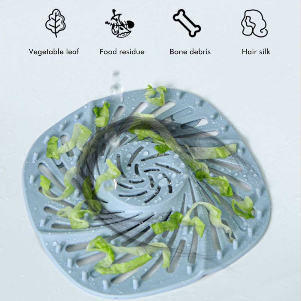Hair Drain Catcher Shower Drain Cover Hair Stopper with Suction Cup for Bathroom Bathtub Kitchen - Image 4