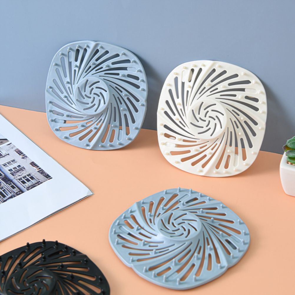 Hair Drain Catcher Shower Drain Cover Hair Stopper with Suction Cup for Bathroom Bathtub Kitchen - Image 5