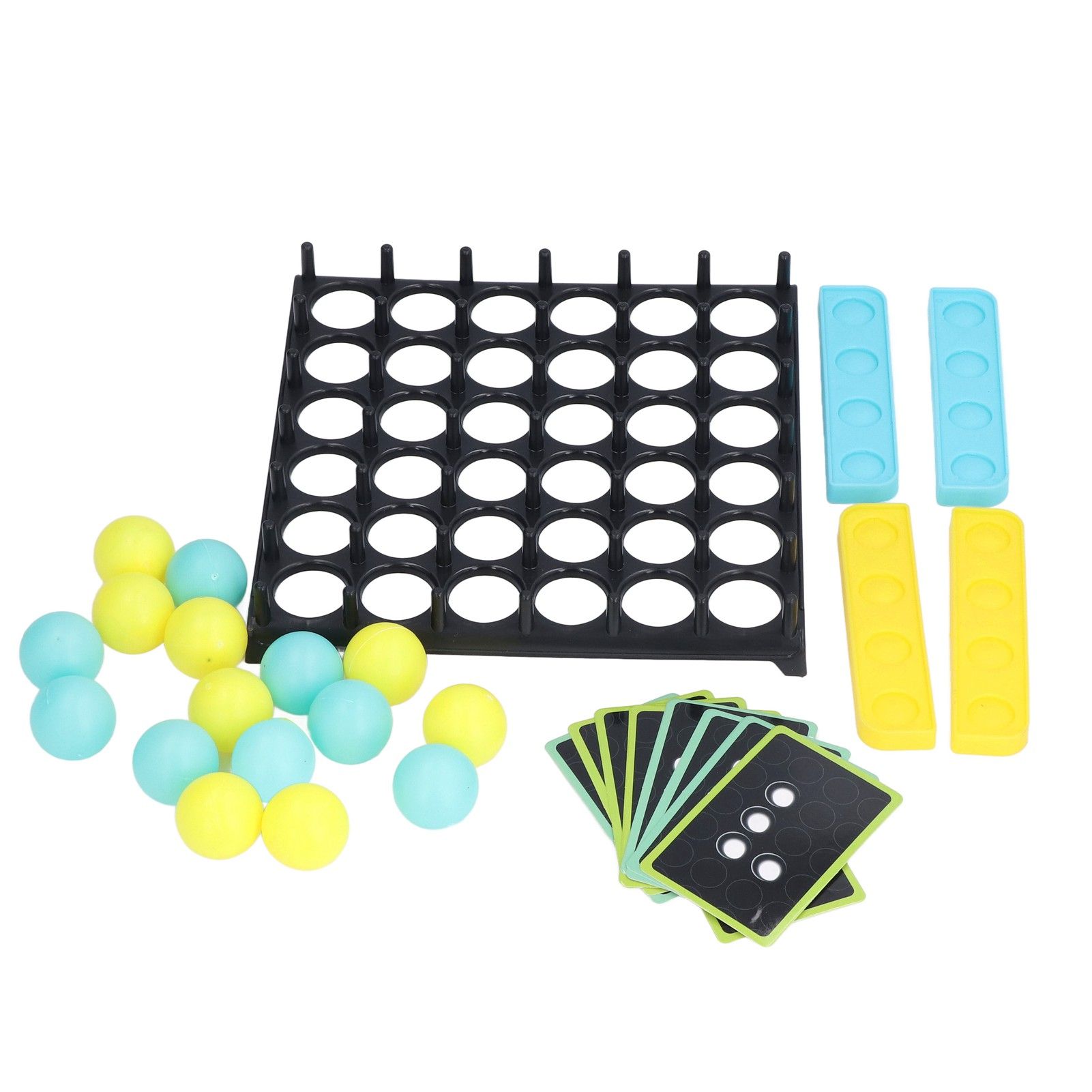 Bouncing Ball Game 2 Colors 9 Cards 16 Balls Parent Child Interactive Desktop Ball Game - Image 8