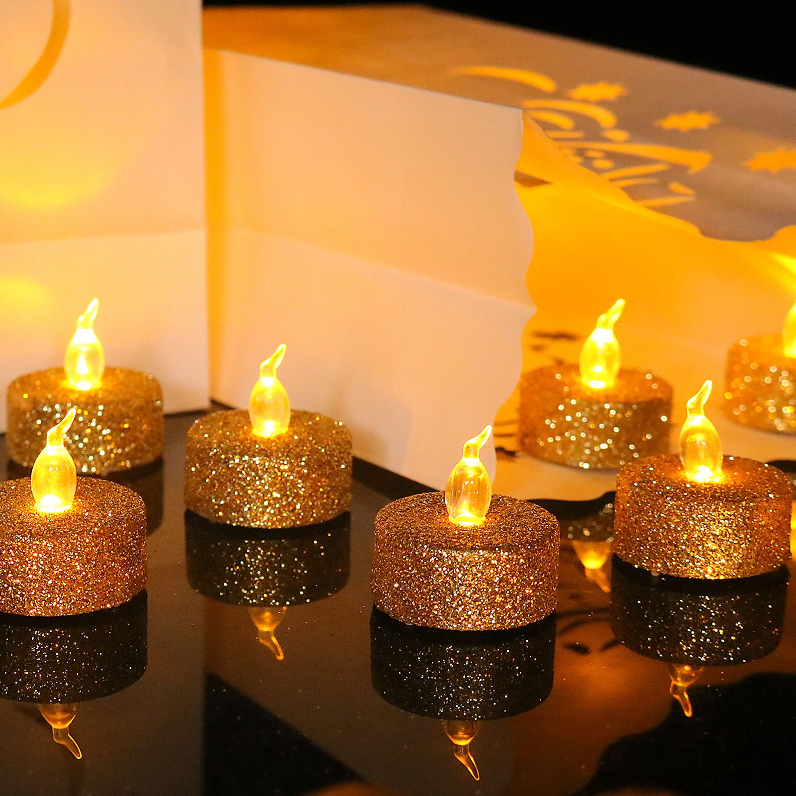 Romantic Proposal Birthday Surprise Tea Wax Christmas Decoration LED Electronic Candle - Image 8