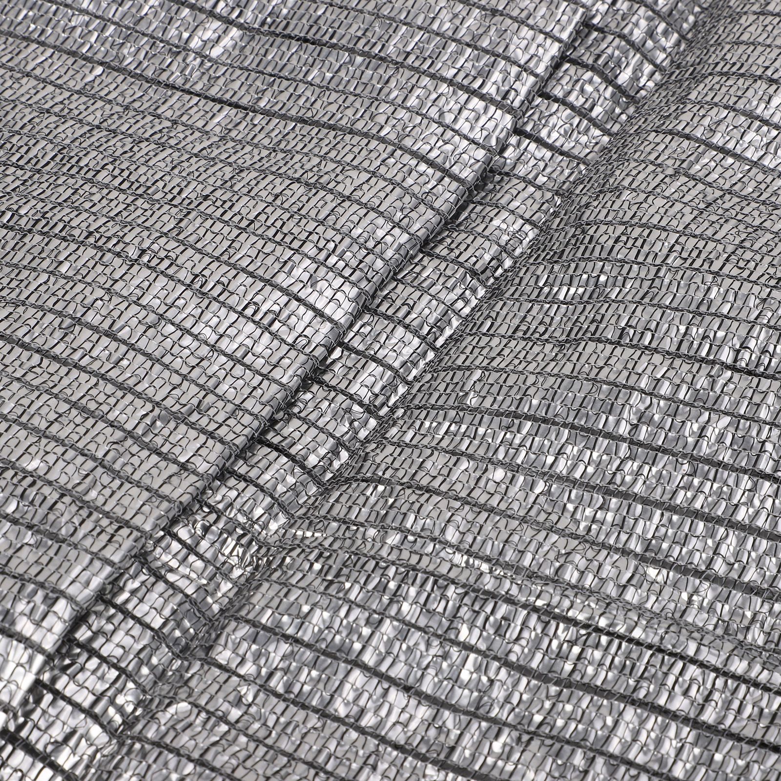 Aluminum Foil Insulation Shade Net Sunshade Cover Sun Shade Sail for Lawns Gardens Swimming Pools - Image 3